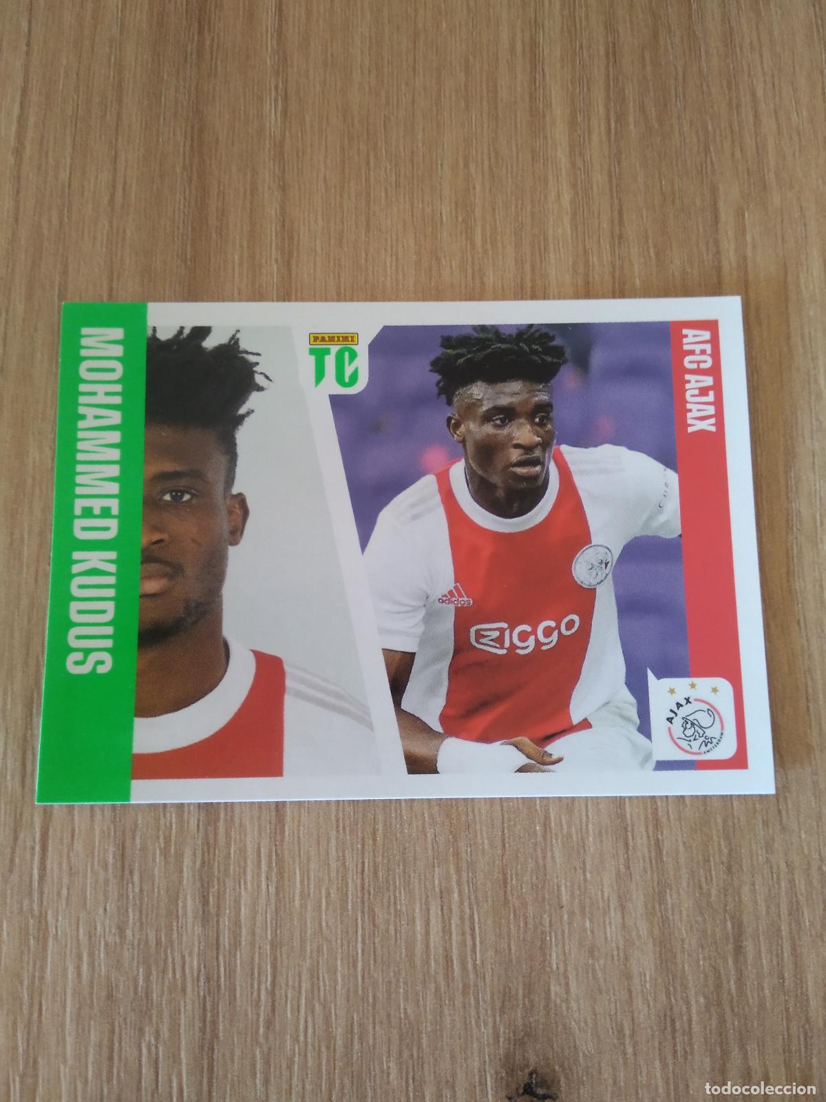 Cromos de f&uacute;tbol: 346 MOHAMMED KUDUS AJAX CROMO FUTBOL PANINI TOP CLASS 2022 STICKER