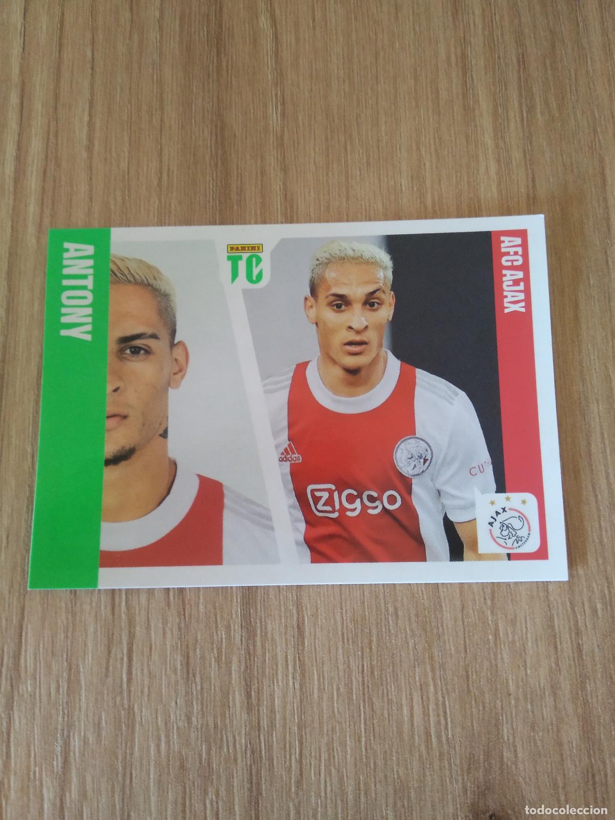 Cromos de f&uacute;tbol: 349 ANTONY AJAX CROMO FUTBOL PANINI TOP CLASS 2022 STICKER