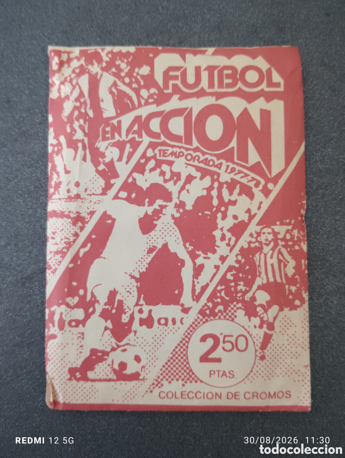 Football Stickers: Sobre sin abrir Editorial Pacosa 2
