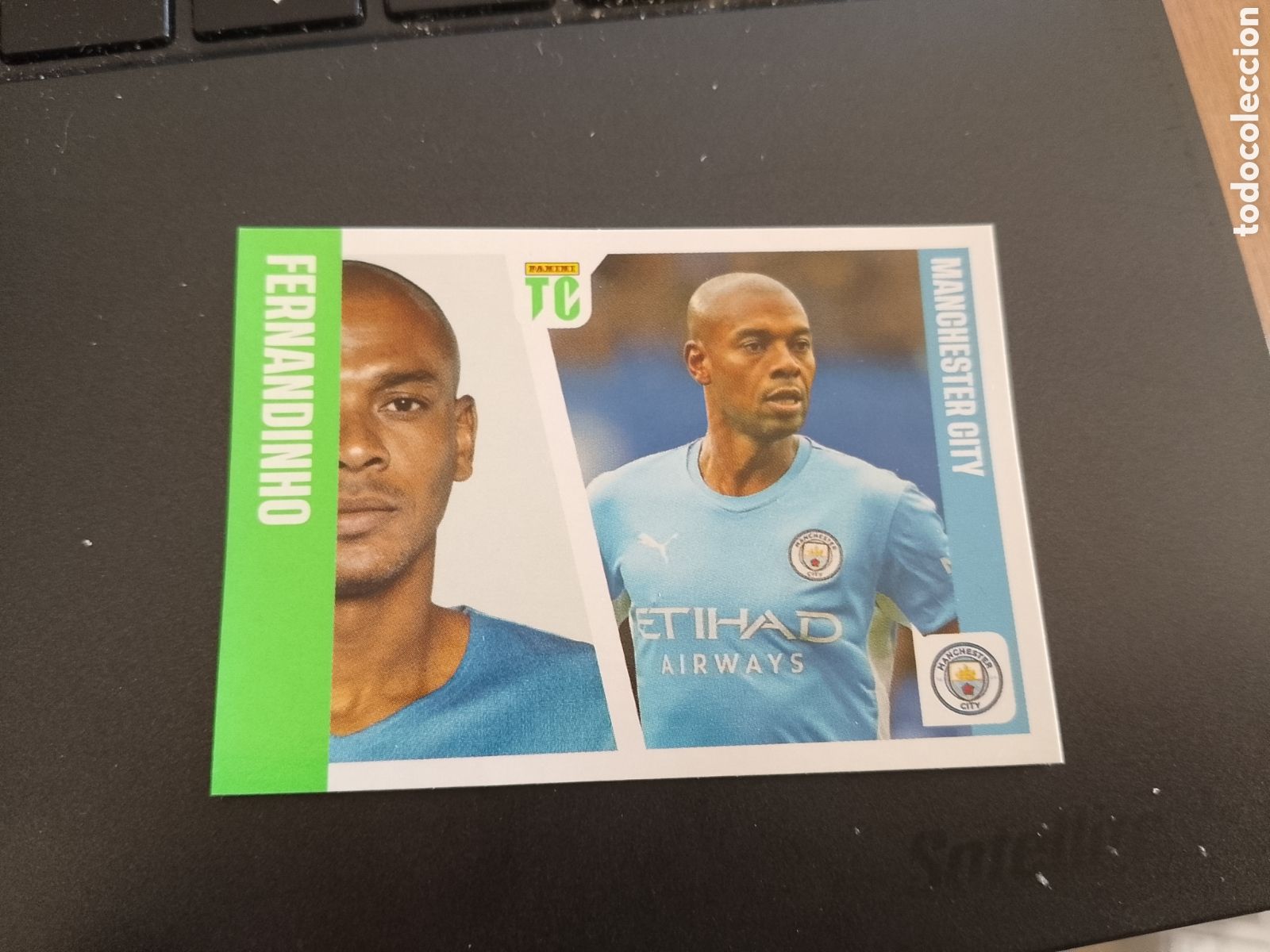Cromos de Futebol: 80 FERNANDINHO MANCHESTER CITY CROMO FUTBOL PANINI TOP CLASS 2022 STICKER