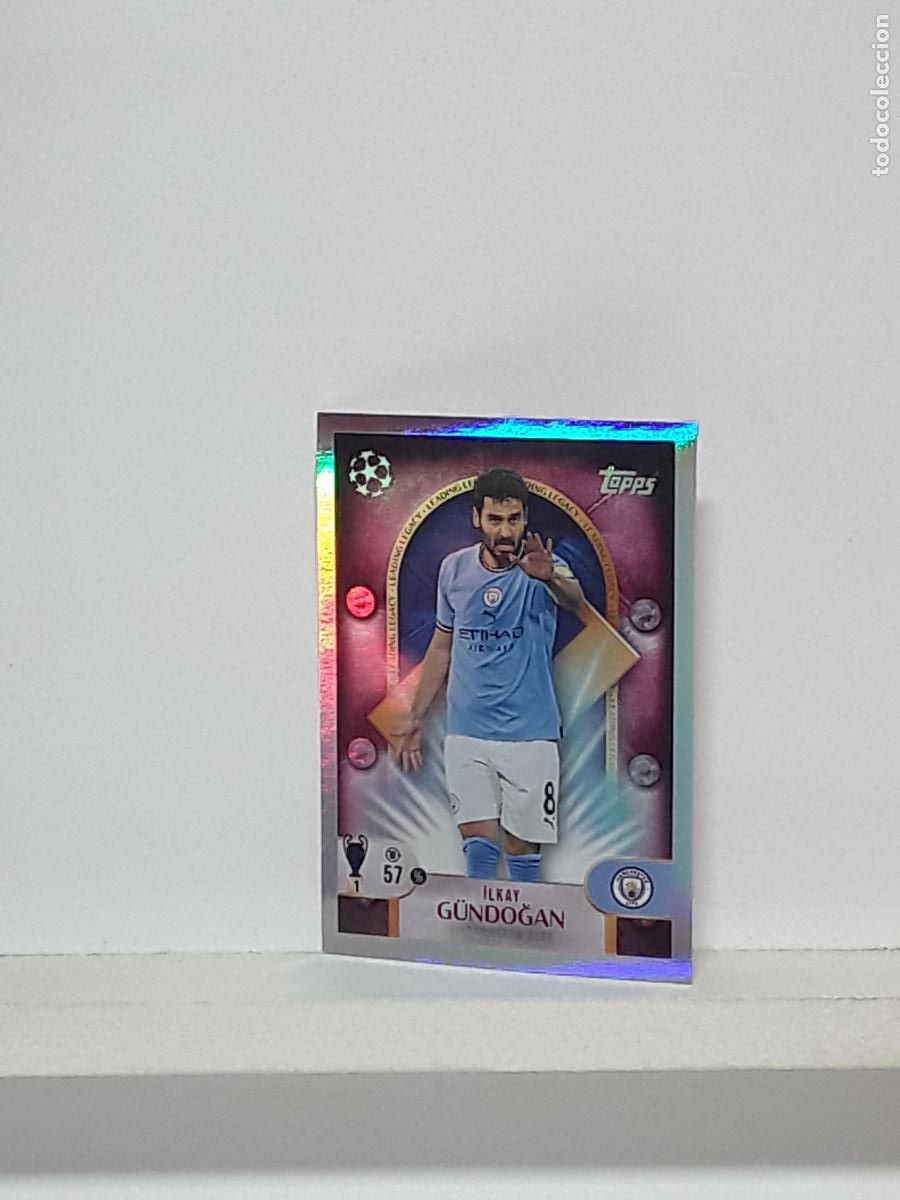 Cartes &agrave; collectionner de Football: CHAMPIONS STICKER 2025 2026 25 26 ALBUM TOPPS LEAGUE N 282 MANCHESTER CITY LEGACY ILKAY GUNDOGAN