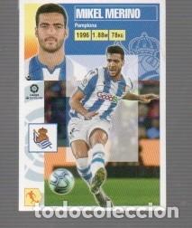 Cromos de f&uacute;tbol: CROMOS DE FURBOL DEL A&Ntilde;O 2020 - 21 POR ESTE Y PANINI DEL REAL SOCIEDAD MIKEL MERINO N&ordm; 11