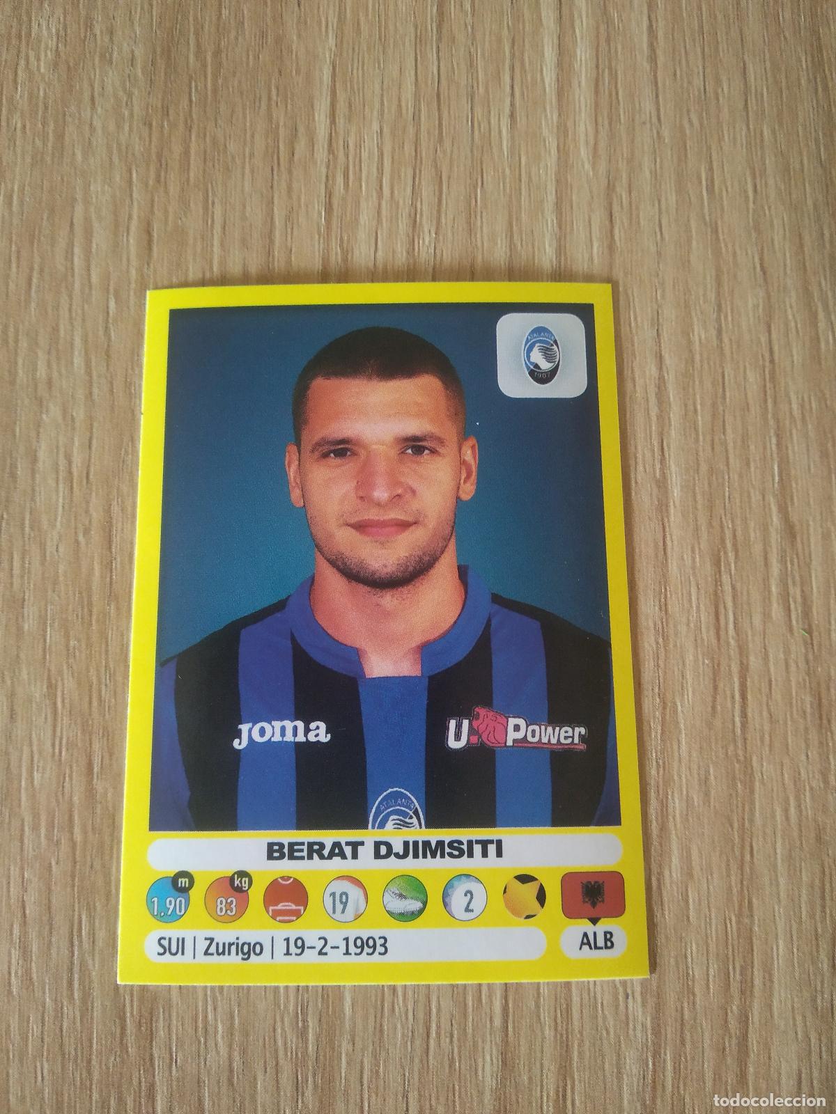 Cromos de f&uacute;tbol: 11 BERAT DJIMSITI ATALANTA CROMO FUTBOL PANINI LIGA ITALIA 18-19 CALCIATORI 2018-2019