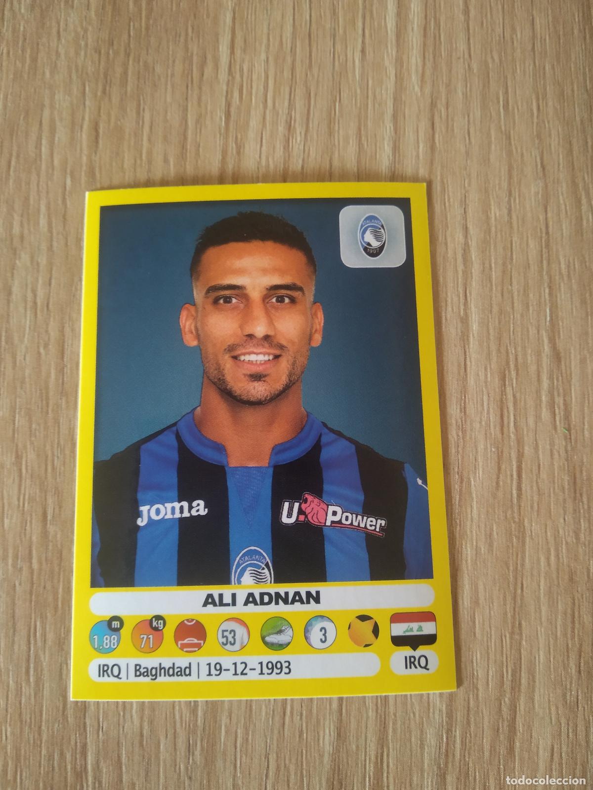 Cromos de f&uacute;tbol: 12 ALI ADNAN ATALANTA CROMO FUTBOL PANINI LIGA ITALIA 18-19 CALCIATORI 2018-2019