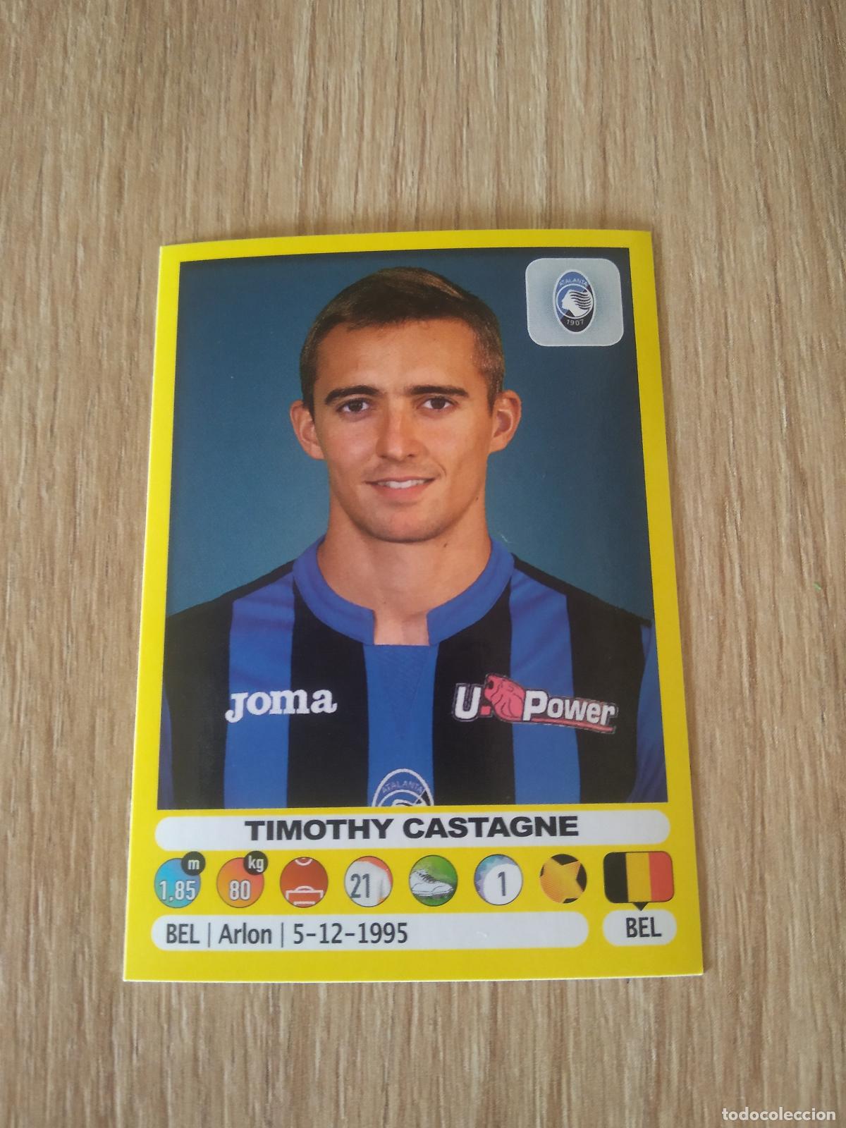 Cromos de f&uacute;tbol: 15 TIMOTHY CASTAGNE ATALANTA CROMO FUTBOL PANINI LIGA ITALIA 18-19 CALCIATORI 2018-2019
