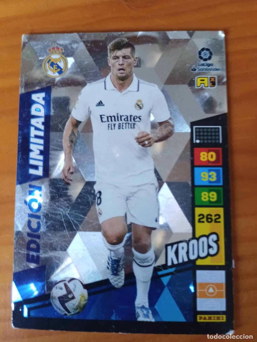 Cromos de Futebol: Adrenalyn Panini 2022 2023 / 22 23 Kroos Real Madrid Edici&oacute;n Limitada
