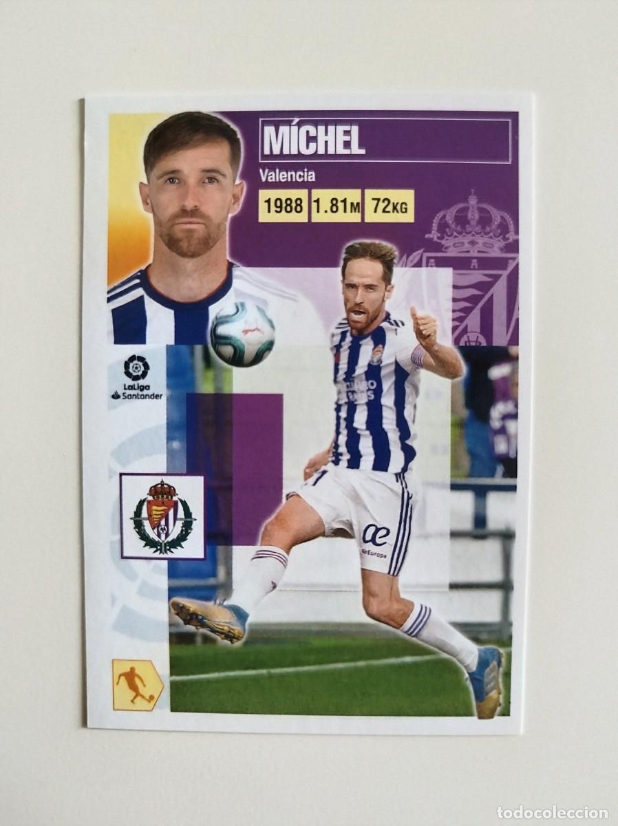 Cromos de Futebol: Michel 14 SIN PEGAR NUNCA PEGADO Real Valladolid Liga Ediciones Este 20 21 / 2020 2021