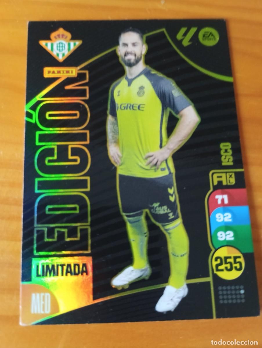Cromos de Futebol: CARD FOOTBALL ISCO BETIS EDICION LIMITADA PANINI LIGA ADRENALYN XL 2024 2025