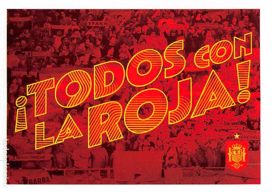 Cromos de f&uacute;tbol: PANINI CARREFOUR ESPA&Ntilde;A 2026 COLECCION OFICIAL SELECCI&Oacute;N #66 TODOS CON LA ROJA
