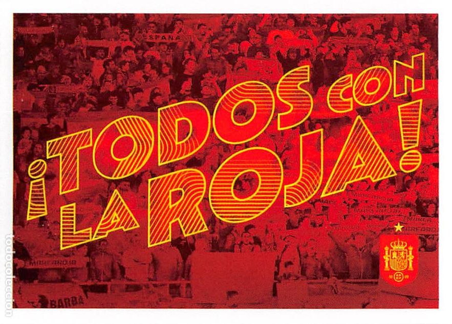 Cromos de f&uacute;tbol: PANINI CARREFOUR ESPA&Ntilde;A 2026 COLECCION OFICIAL SELECCI&Oacute;N #66 TODOS CON LA ROJA