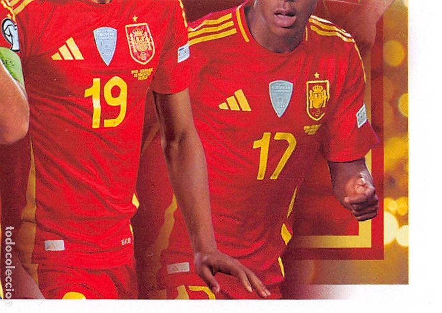 Cromos de f&uacute;tbol: PANINI CARREFOUR ESPA&Ntilde;A 2026 COLECCION OFICIAL SELECCI&Oacute;N #64 MOSAICO PLANTILLA
