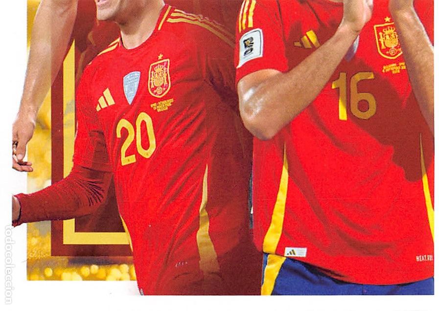 Cromos de f&uacute;tbol: PANINI CARREFOUR ESPA&Ntilde;A 2026 COLECCION OFICIAL SELECCI&Oacute;N #63 MOSAICO PLANTILLA