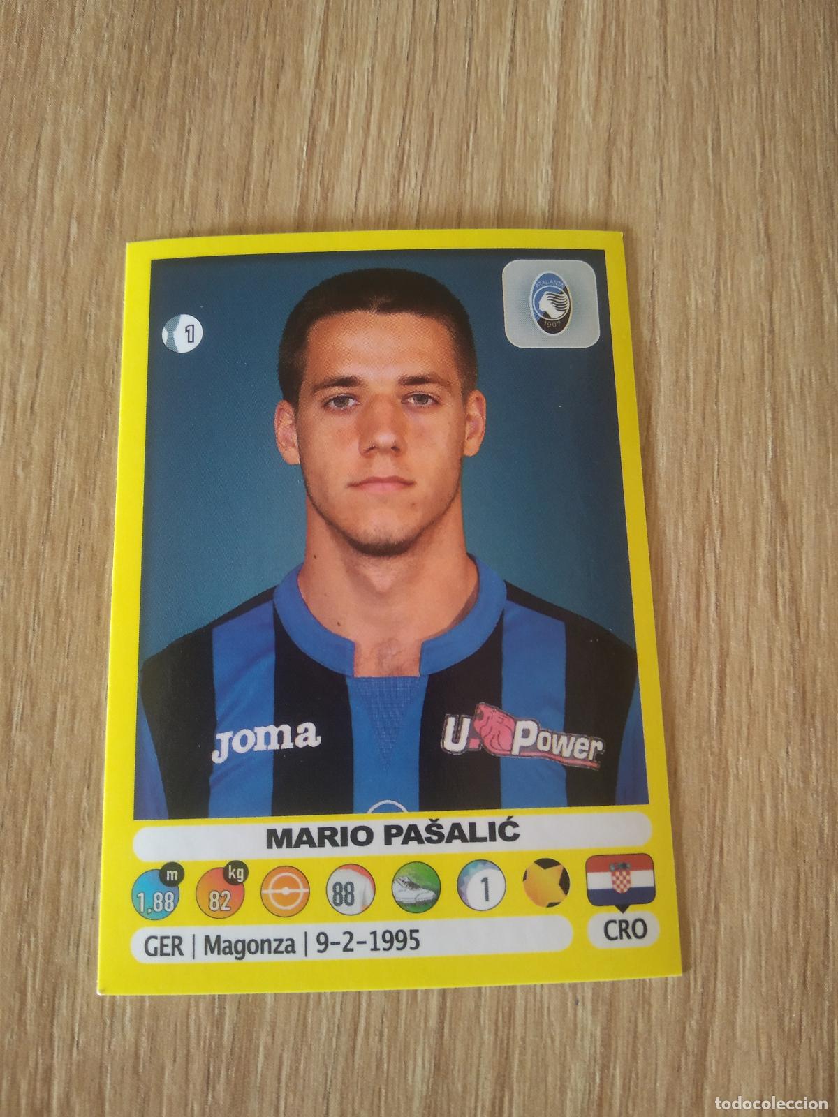 Cromos de f&uacute;tbol: 22 MARIO PASALIC ATALANTA CROMO FUTBOL PANINI LIGA ITALIA 18-19 CALCIATORI 2018-2019
