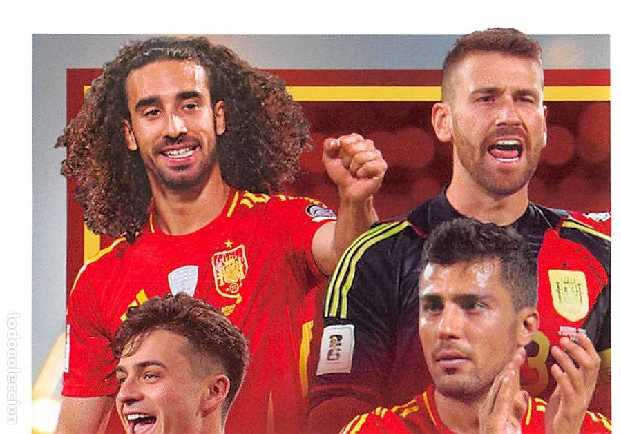 Cromos de f&uacute;tbol: PANINI CARREFOUR ESPA&Ntilde;A 2026 COLECCION OFICIAL SELECCI&Oacute;N #61 MOSAICO PLANTILLA