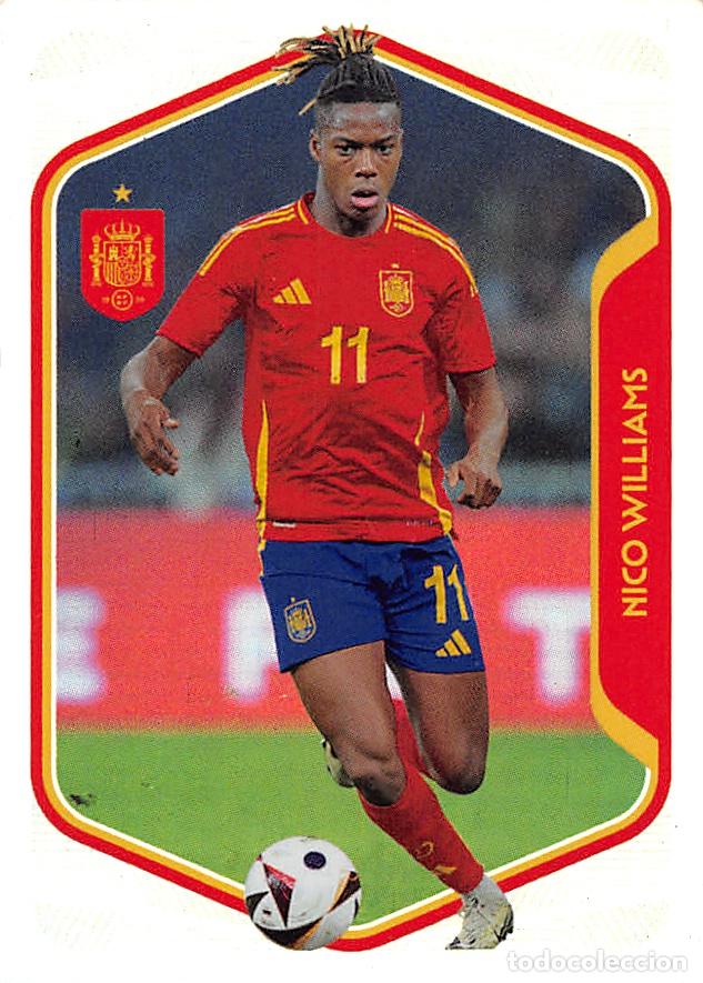 Cromos de f&uacute;tbol: PANINI CARREFOUR ESPA&Ntilde;A 2026 COLECCION OFICIAL SELECCI&Oacute;N #60 NICO WILLIAMS