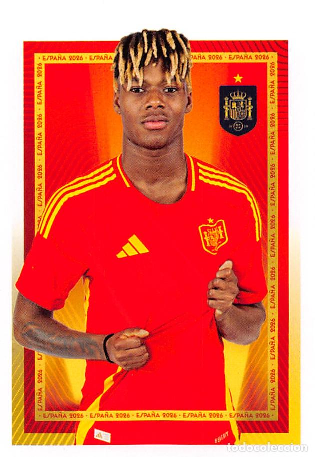 Fu&szlig;ball-Sticker: PANINI CARREFOUR ESPA&Ntilde;A 2026 COLECCION OFICIAL SELECCI&Oacute;N #59 NICO WILLIAMS