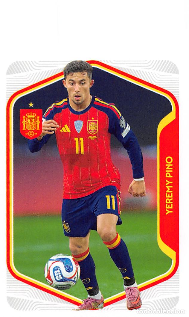 Cromos de f&uacute;tbol: PANINI CARREFOUR ESPA&Ntilde;A 2026 COLECCION OFICIAL SELECCI&Oacute;N #58 YEREMY PINO