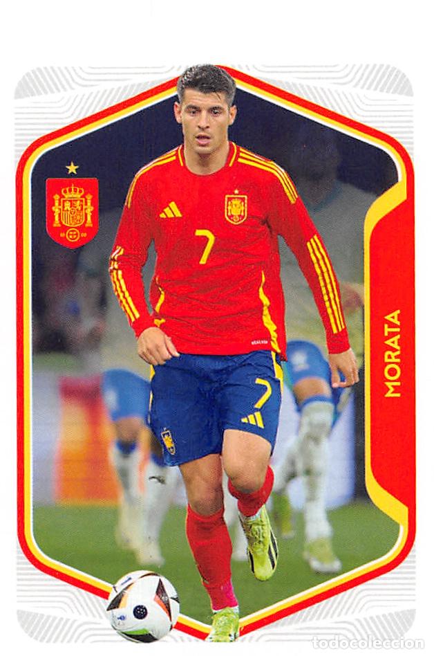 Cromos de f&uacute;tbol: PANINI CARREFOUR ESPA&Ntilde;A 2026 COLECCION OFICIAL SELECCI&Oacute;N #55 ALVARO MORATA