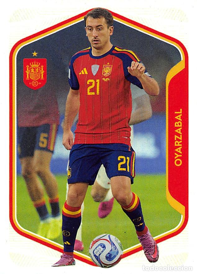 Cromos de f&uacute;tbol: PANINI CARREFOUR ESPA&Ntilde;A 2026 COLECCION OFICIAL SELECCI&Oacute;N #52 MIKEL OYARZABAL