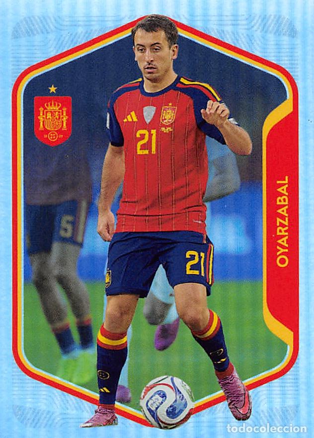 Cromos de f&uacute;tbol: PANINI CARREFOUR ESPA&Ntilde;A 2026 COLECCION OFICIAL SELECCI&Oacute;N #52 MIKEL OYARZABAL