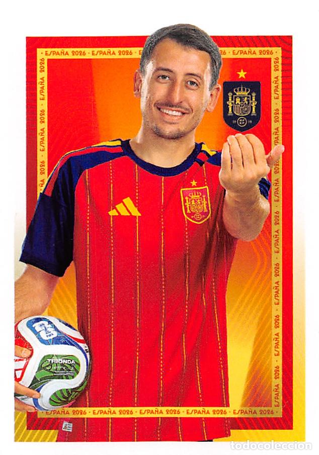 Cromos de f&uacute;tbol: PANINI CARREFOUR ESPA&Ntilde;A 2026 COLECCION OFICIAL SELECCI&Oacute;N #51 MIKEL OYARZABAL