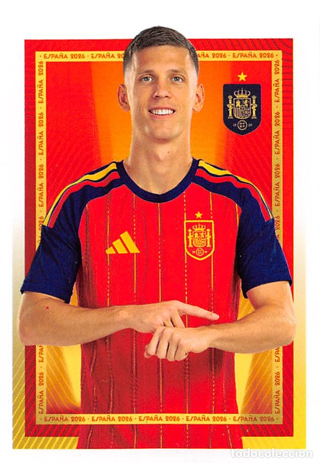 Cromos de f&uacute;tbol: PANINI CARREFOUR ESPA&Ntilde;A 2026 COLECCION OFICIAL SELECCI&Oacute;N #47 DANI OLMO