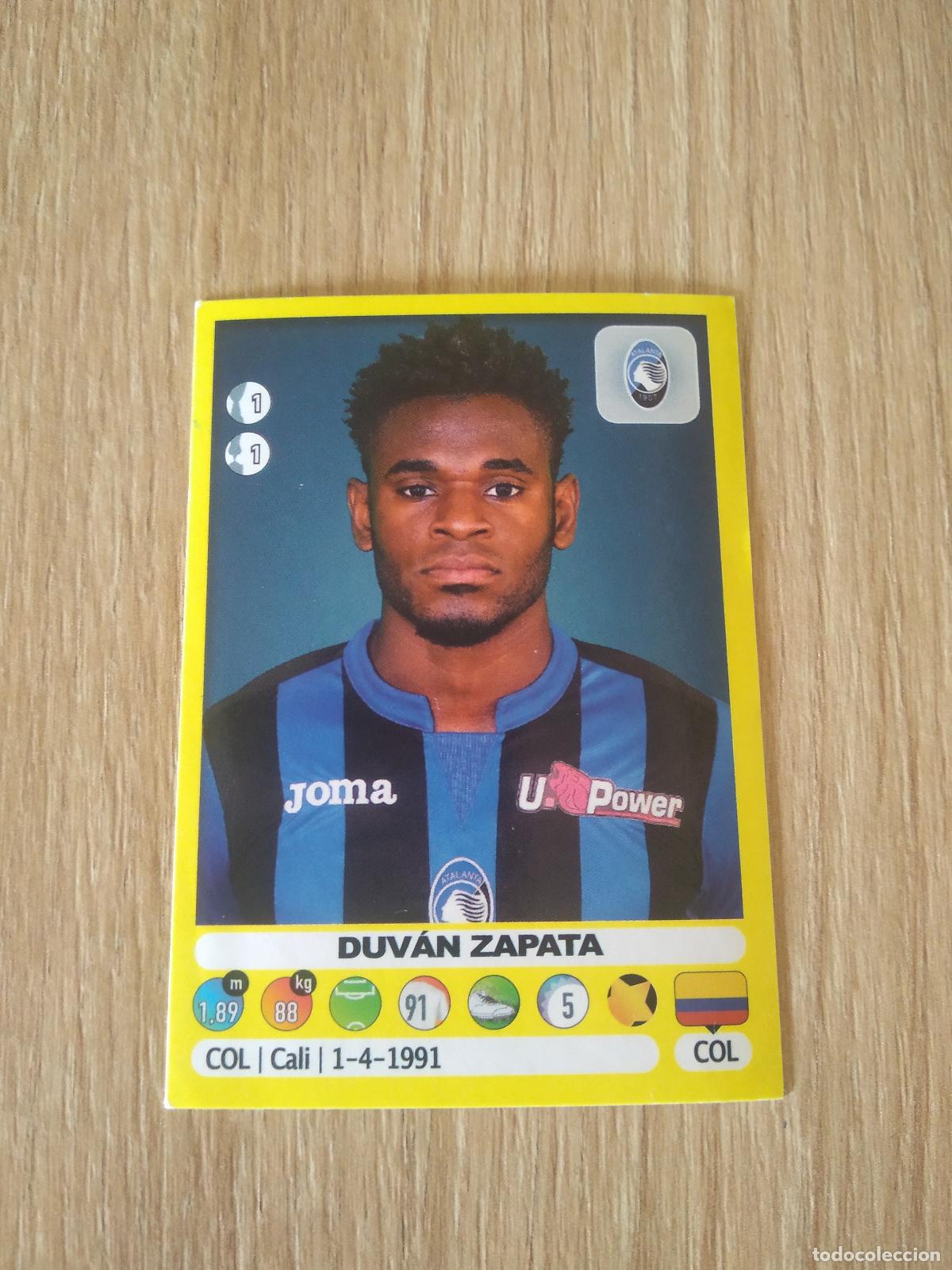 Cromos de f&uacute;tbol: 28 DUVAN ZAPATA ATALANTA CROMO FUTBOL PANINI LIGA ITALIA 18-19 CALCIATORI 2018-2019