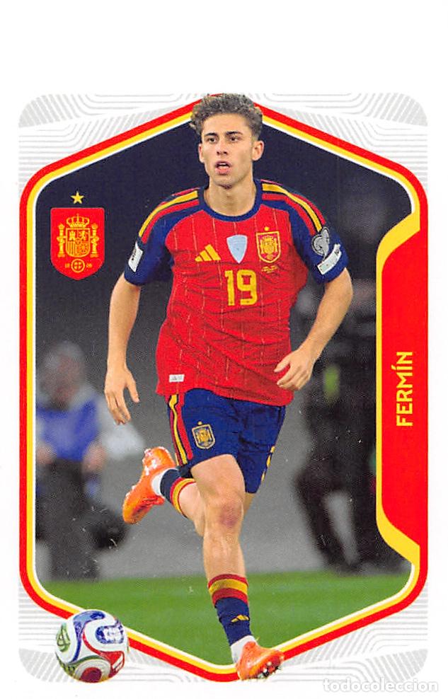Cromos de f&uacute;tbol: PANINI CARREFOUR ESPA&Ntilde;A 2026 COLECCION OFICIAL SELECCI&Oacute;N #46 FERMIN