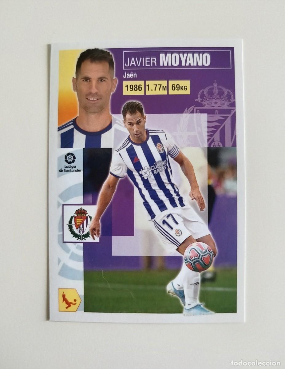 Cromos de f&uacute;tbol: Moyano 4A SIN PEGAR NUNCA PEGADO Real Valladolid Liga Ediciones Este 20 21 / 2020 2021