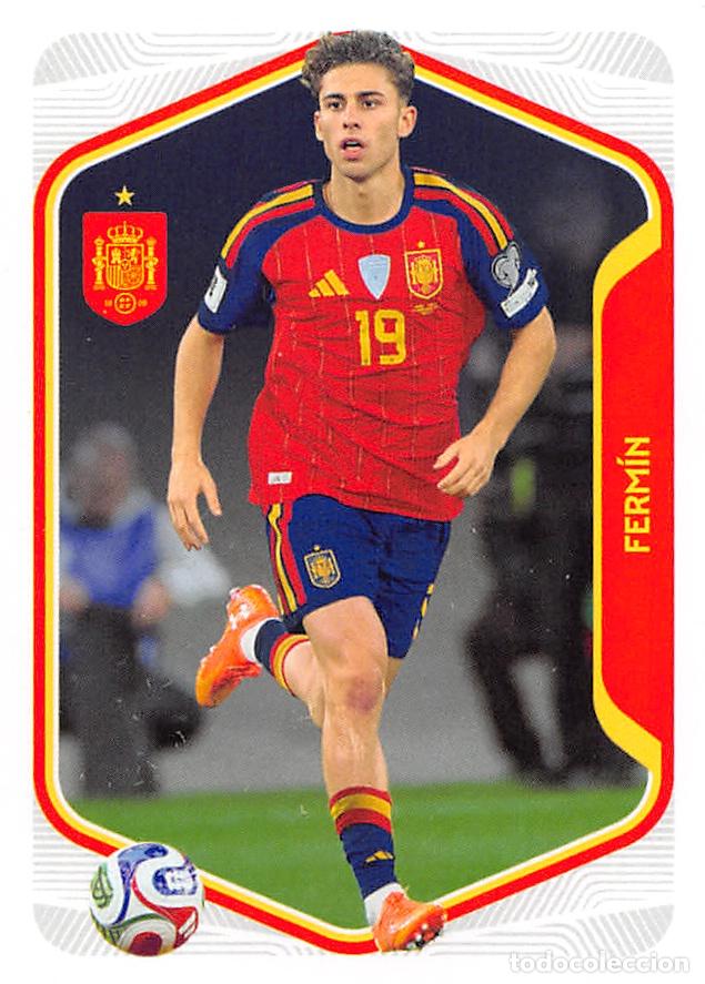 Cromos de f&uacute;tbol: PANINI CARREFOUR ESPA&Ntilde;A 2026 COLECCION OFICIAL SELECCI&Oacute;N #46 FERMIN