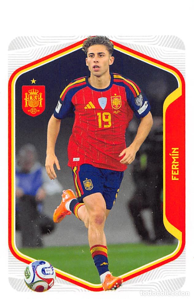 Cromos de f&uacute;tbol: PANINI CARREFOUR ESPA&Ntilde;A 2026 COLECCION OFICIAL SELECCI&Oacute;N #46 FERMIN