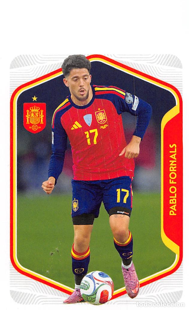 Cromos de f&uacute;tbol: PANINI CARREFOUR ESPA&Ntilde;A 2026 COLECCION OFICIAL SELECCI&Oacute;N #45 PABLO FORNALS