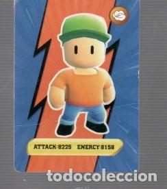 Cromos de f&uacute;tbol: CROMOS DE STUMBLE GUTS EDITO ATTACK 8225 ENERCY 8158