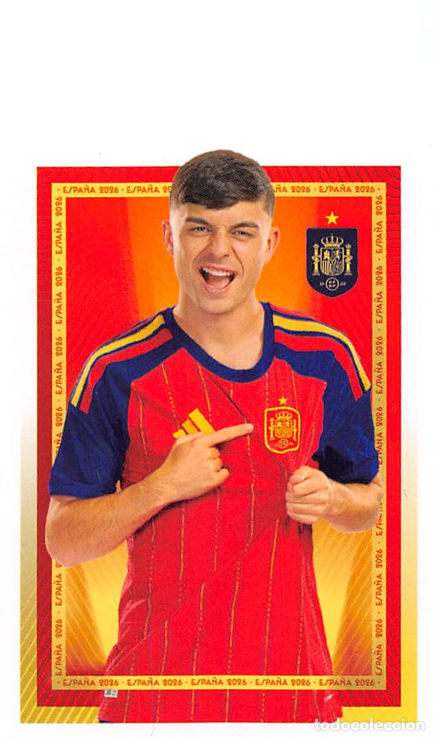Cromos de f&uacute;tbol: PANINI CARREFOUR ESPA&Ntilde;A 2026 COLECCION OFICIAL SELECCI&Oacute;N #37 PEDRI