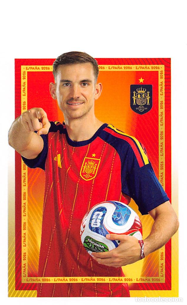 Cromos de f&uacute;tbol: PANINI CARREFOUR ESPA&Ntilde;A 2026 COLECCION OFICIAL SELECCI&Oacute;N #35 FABIAN