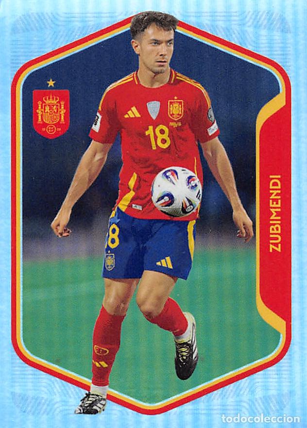 Cromos de f&uacute;tbol: PANINI CARREFOUR ESPA&Ntilde;A 2026 COLECCION OFICIAL SELECCI&Oacute;N #34 ZUBUMENDI