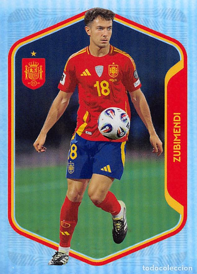 Cromos de f&uacute;tbol: PANINI CARREFOUR ESPA&Ntilde;A 2026 COLECCION OFICIAL SELECCI&Oacute;N #34 ZUBUMENDI