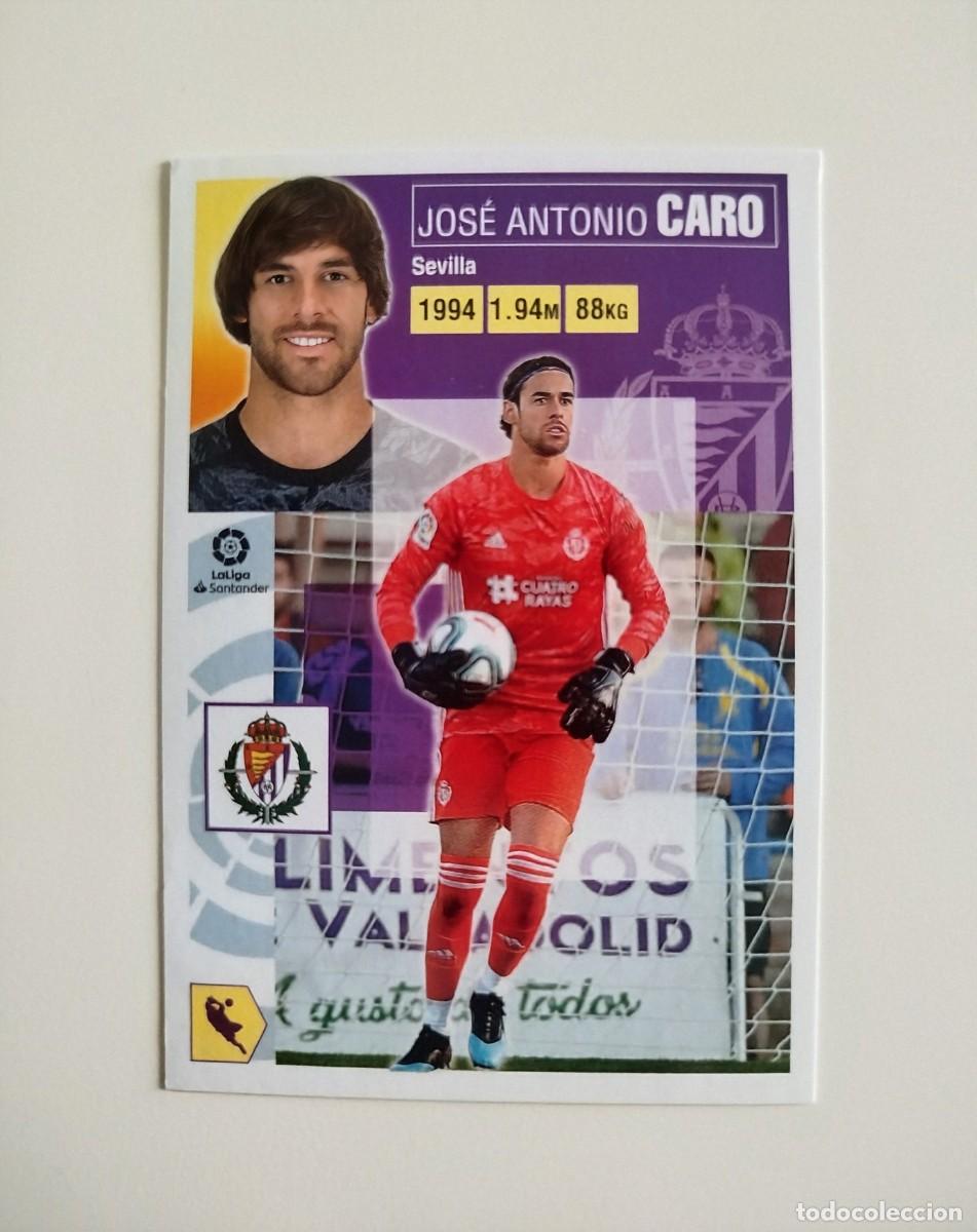 Cromos de f&uacute;tbol: Caro 3 SIN PEGAR NUNCA PEGADO Real Valladolid Liga Ediciones Este 20 21 / 2020 2021