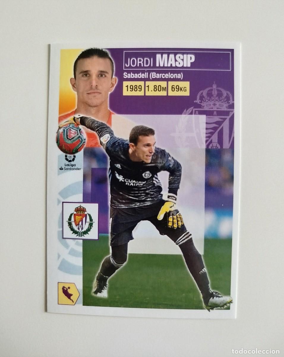 Football Stickers: Masip 2 SIN PEGAR NUNCA PEGADO Real Valladolid Liga Ediciones Este 20 21 / 2020 2021