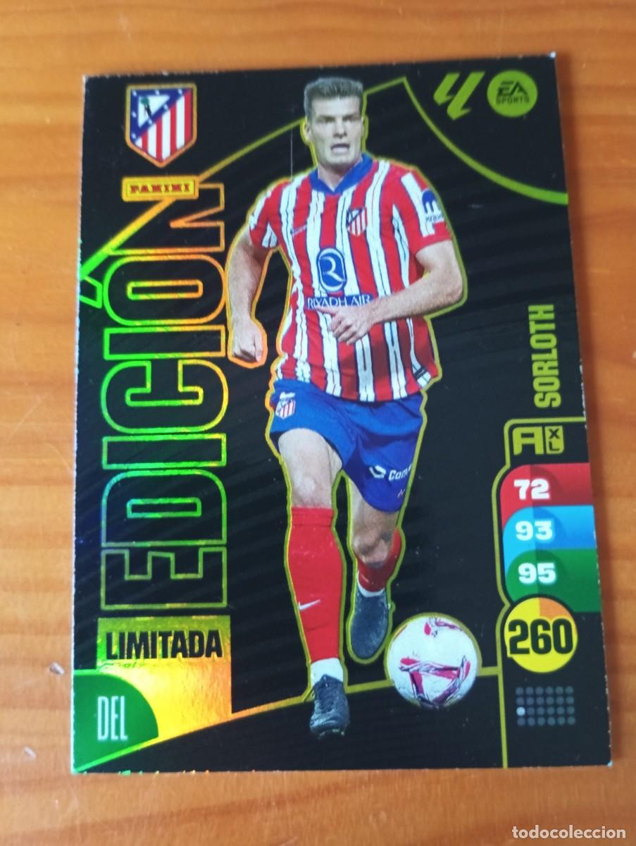 Cromos de f&uacute;tbol: ADRENALYN XL 2024 2025 24 25 Panini Liga - Edici&oacute;n limitada Premium Sorloth
