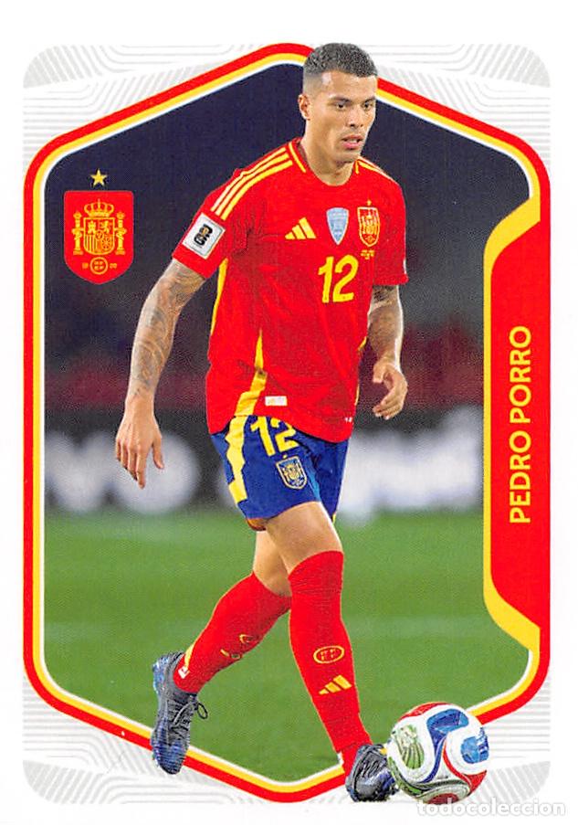 Cromos de f&uacute;tbol: PANINI CARREFOUR ESPA&Ntilde;A 2026 COLECCION OFICIAL SELECCI&Oacute;N #14 PEDRO PORRO