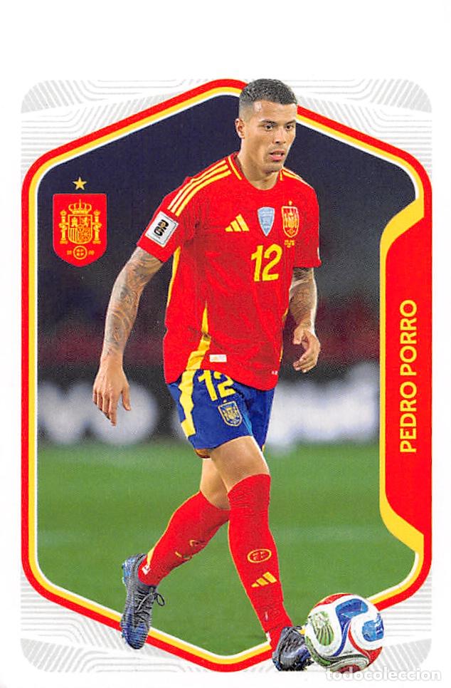 Cromos de f&uacute;tbol: PANINI CARREFOUR ESPA&Ntilde;A 2026 COLECCION OFICIAL SELECCI&Oacute;N #14 PEDRO PORRO