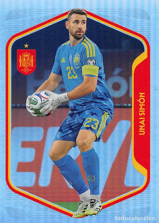Cromos de f&uacute;tbol: PANINI CARREFOUR ESPA&Ntilde;A 2026 COLECCION OFICIAL SELECCI&Oacute;N #10 UNAI SIMON