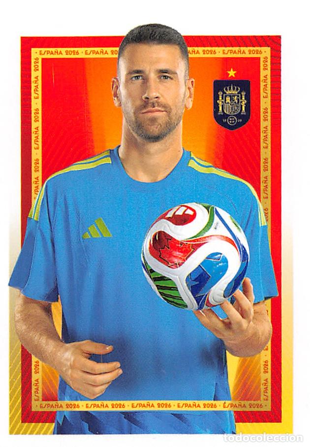 Cromos de f&uacute;tbol: PANINI CARREFOUR ESPA&Ntilde;A 2026 COLECCION OFICIAL SELECCI&Oacute;N #9 UNAI SIMON