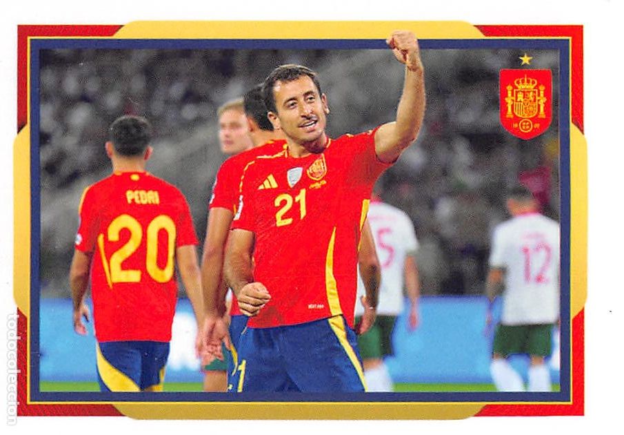Cromos de f&uacute;tbol: PANINI CARREFOUR ESPA&Ntilde;A 2026 COLECCION OFICIAL SELECCI&Oacute;N #5 MIKEL OYARZABAL