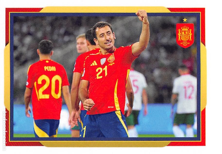 Cromos de f&uacute;tbol: PANINI CARREFOUR ESPA&Ntilde;A 2026 COLECCION OFICIAL SELECCI&Oacute;N #5 MIKEL OYARZABAL