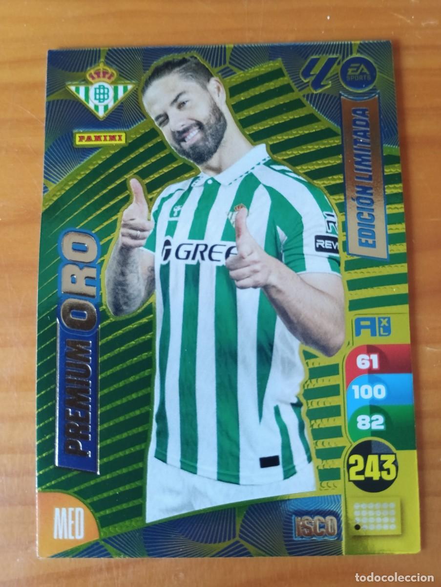 Figurine di Calcio: ISCO BETIS EDICION LIMITADA ORO PANINI LIGA ADRENALYN XL 2024 2025 24 25
