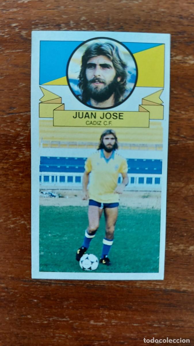 Cromos de Futebol: Juan Jos&eacute; ( C&aacute;diz C. F. ) Fichaje 11 Ediciones Este Liga 85/86 1985/86 nuevo nunca pegado variante