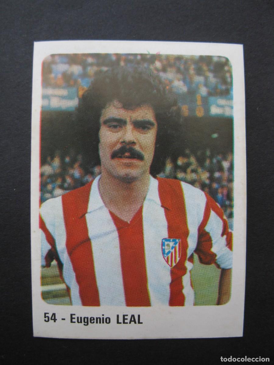 Cromos de f&uacute;tbol: LEAL (ATL&Eacute;TICO DE MADRID) - N&ordm; 54 - F&Uacute;TBOL 80/81 - CROMO CROM - NUNCA PEGADO.