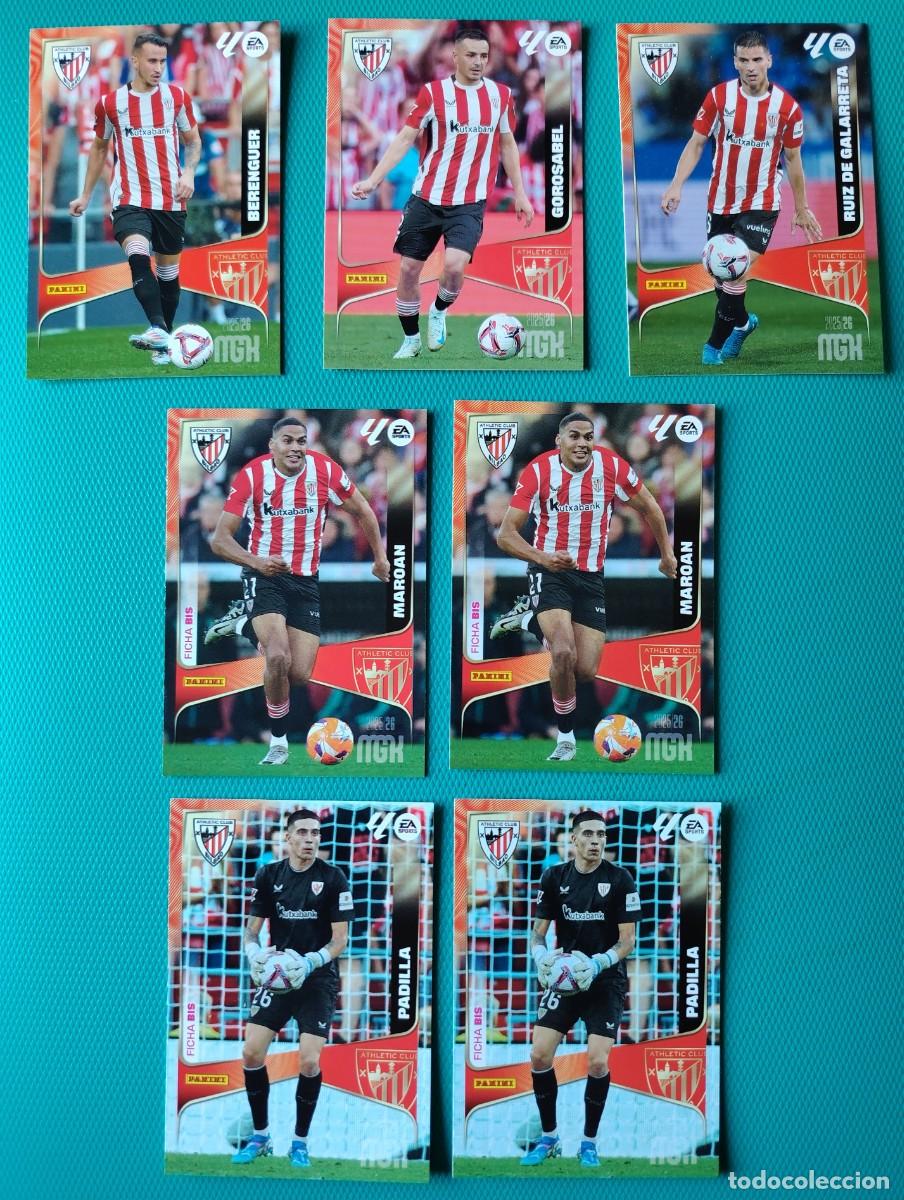 Cromos de f&uacute;tbol: 7 CROMOS MEGACRACKS - ATLETICO BILBAO - TEMPORADA 2025 / 26 - NUEVOS - 029LLK